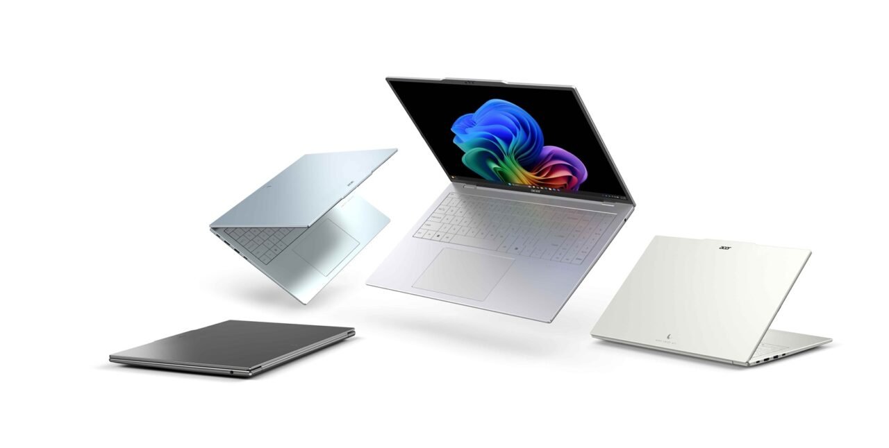 Acer presenta la nueva Swift Air 16, una PC ultraligera Copilot+