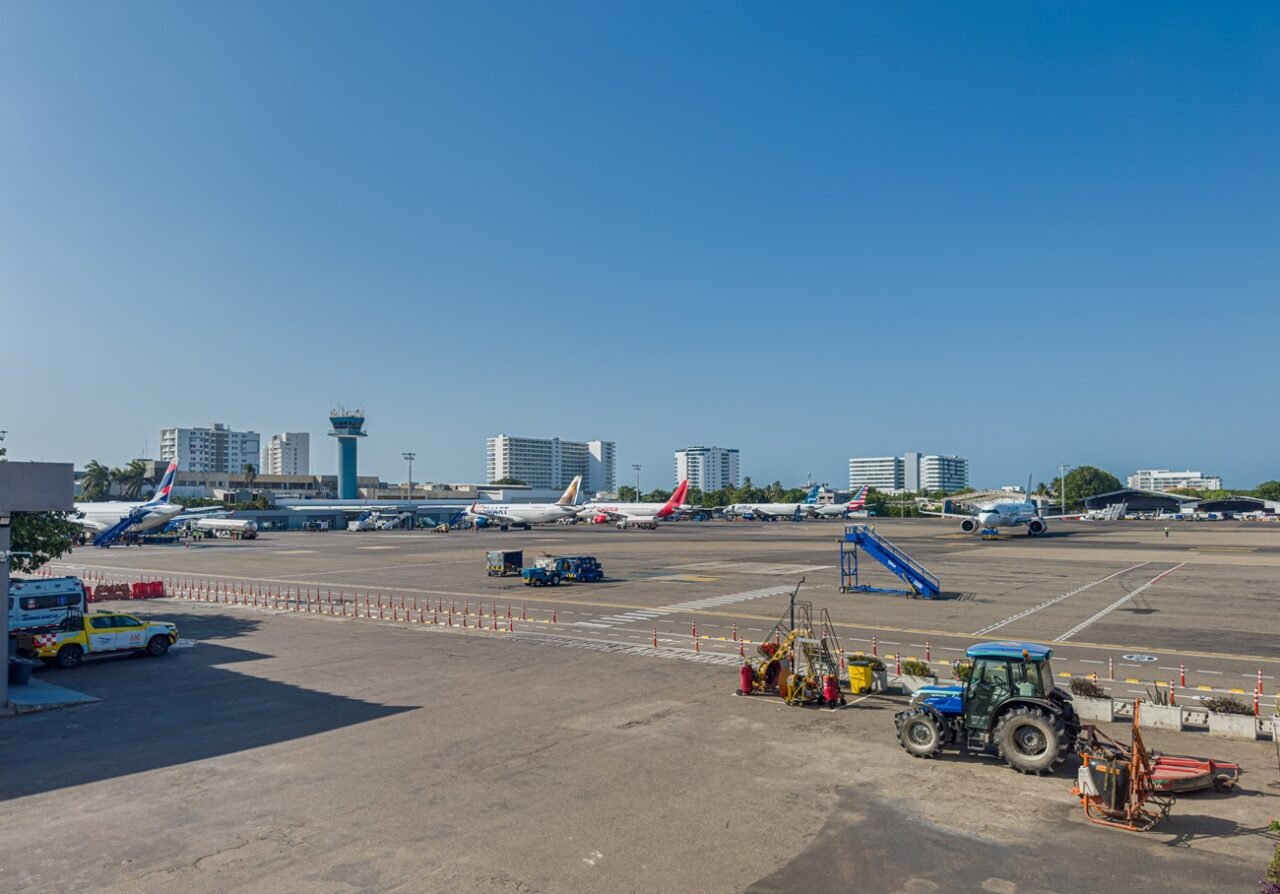 Aeropuerto Rafael Núñez de Cartagena proyecta récords de pasajeros en temporada alta