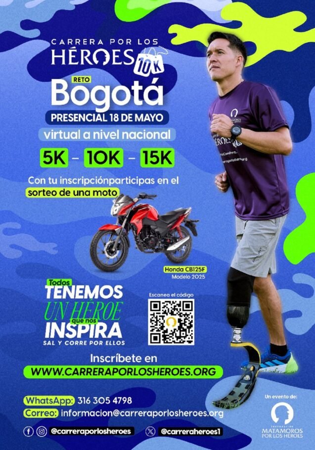 La carrera del 18 de mayo: todos tenemos un héroe que nos inspira