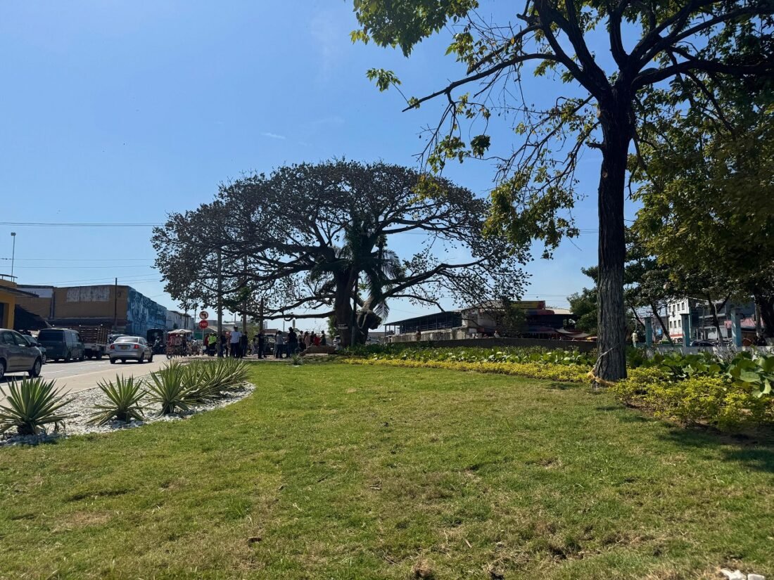 Entregan 2a fase de vías y paisajismo en la calle 10, en Barranquillita