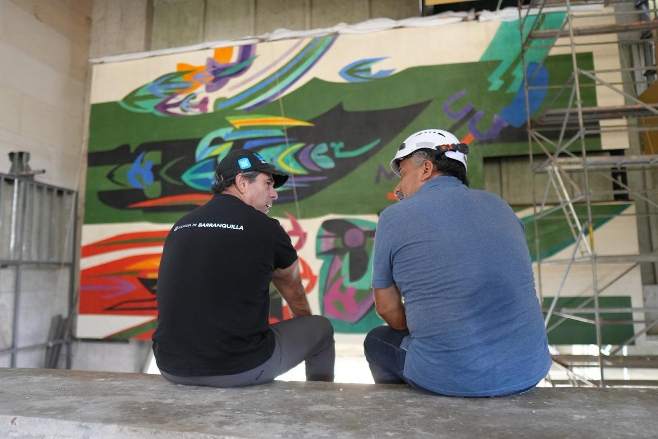 Las cosas del aire, del maestro Obregón, ya reposa en el corazón del Museo de Arte Moderno de Barranquilla