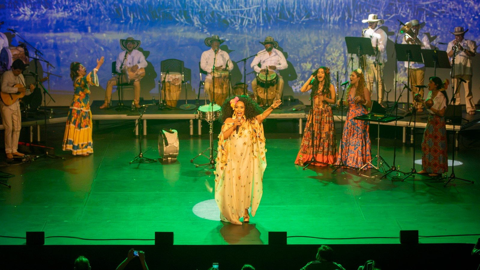 Familia y artistas rindieron homenaje a Totó la Momposina