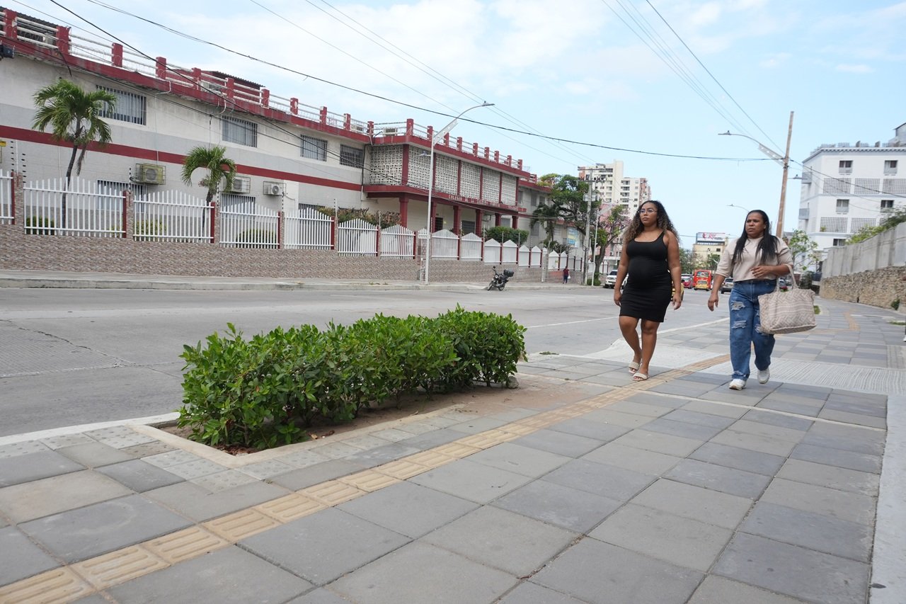 Barranquilla: hacia una vía más inclusiva avanzan las obras de la calle 72