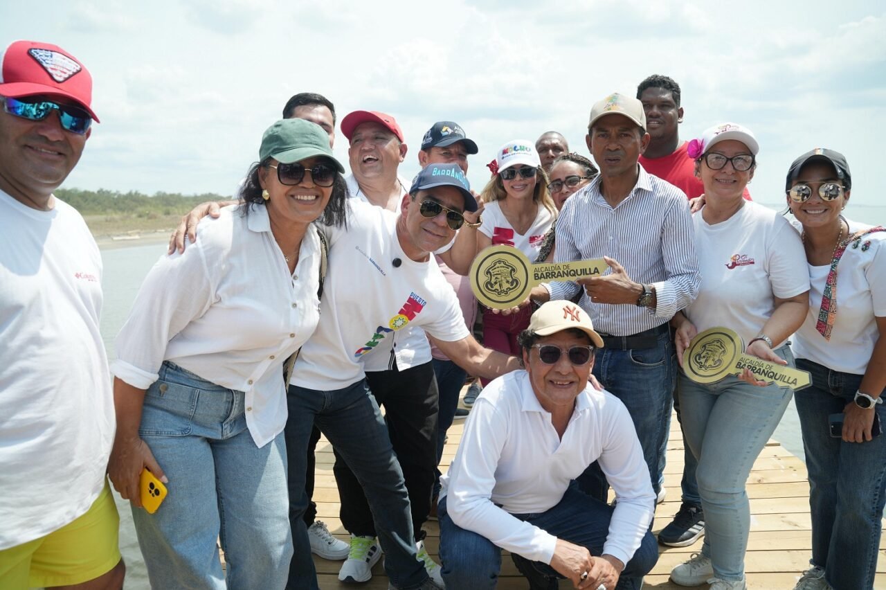Nuevo muelle de embarque para 17 asociaciones de pescadores en Puerto Mocho, entrega alcaldía de Barranquilla