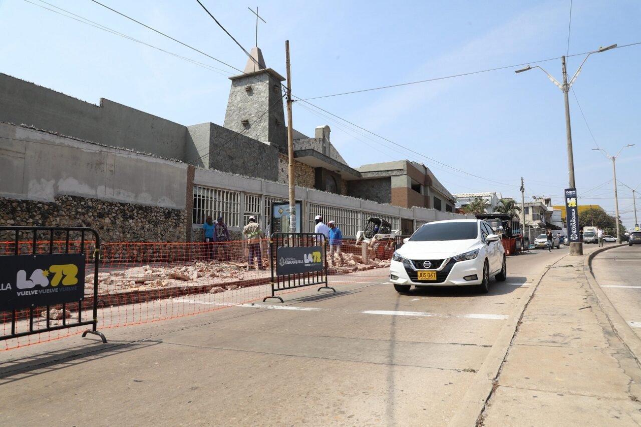 Barranquilla 212 años: avanzan las obras que transformarán la 72: avenida Shakira