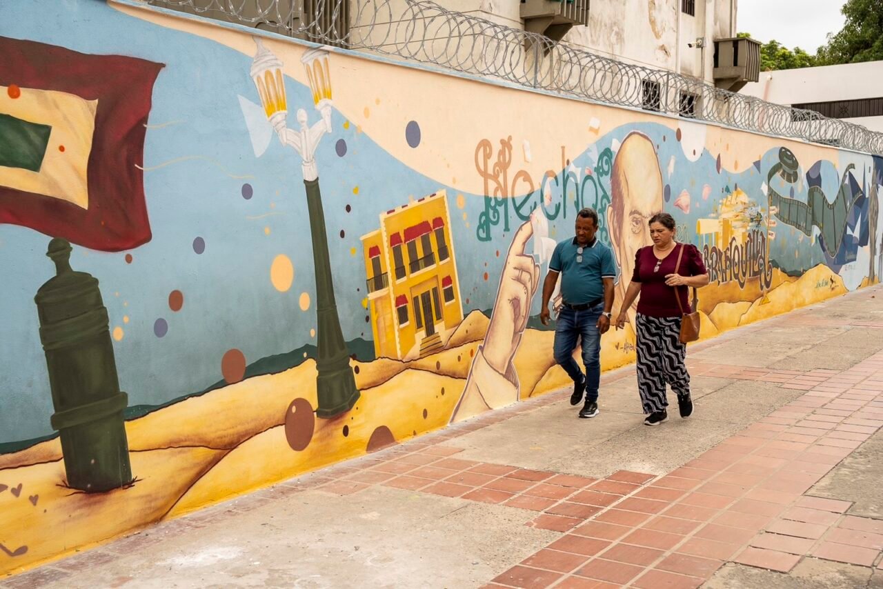 El Barrio Abajo de Barranquilla se vuelve un museo a cielo abierto