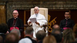 El Papa habla sobre la inteligencia artificial.