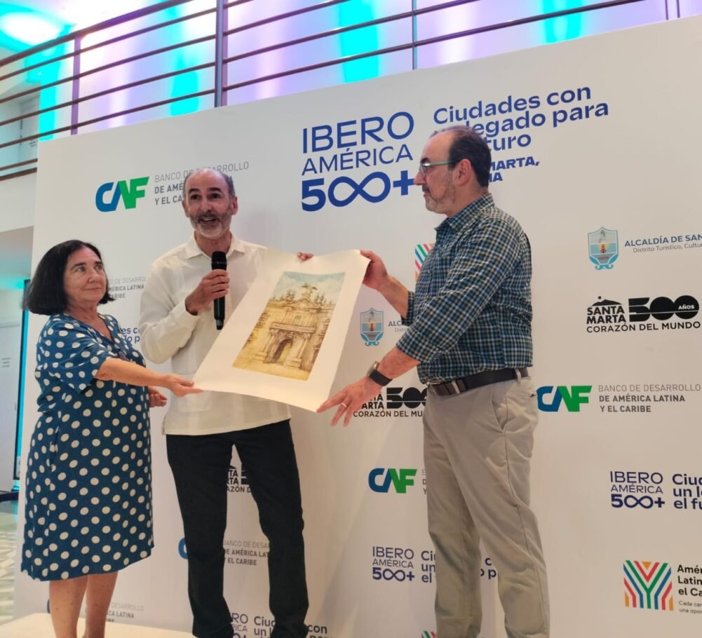Perlas de los 500 años: gobierno español le entrega a Santa Marta un plano de 1551