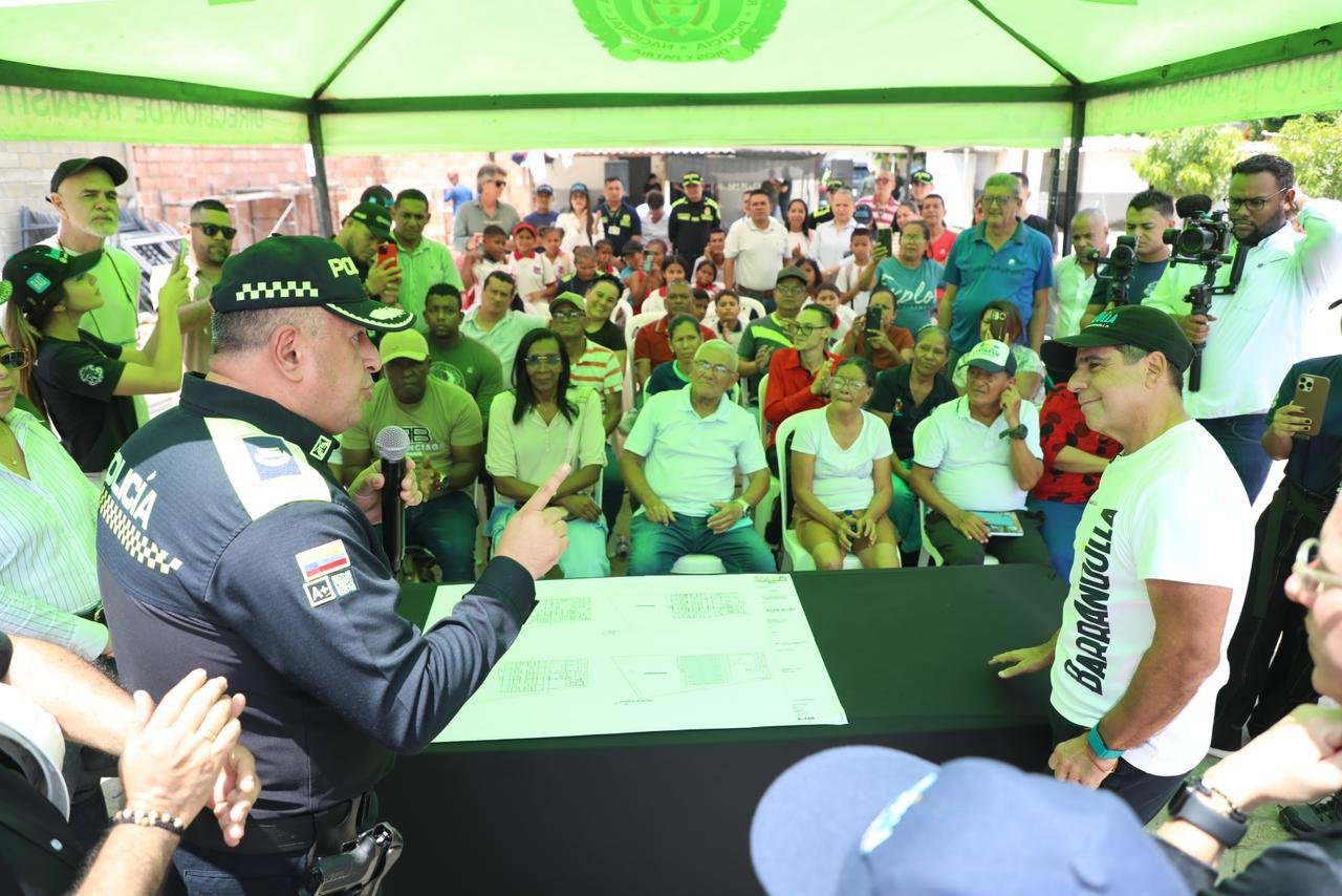 Barranquilla busca ser más segura: el alcalde Char dio inicio a la construcción de nueva estación de policía El Bosque