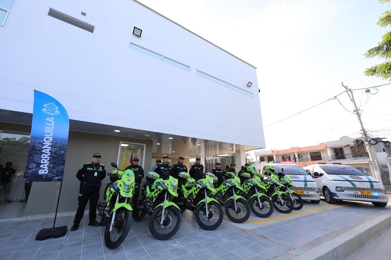 Más seguridad para el suroriente de Barranquilla con la Megaestación de Policía Rebolo