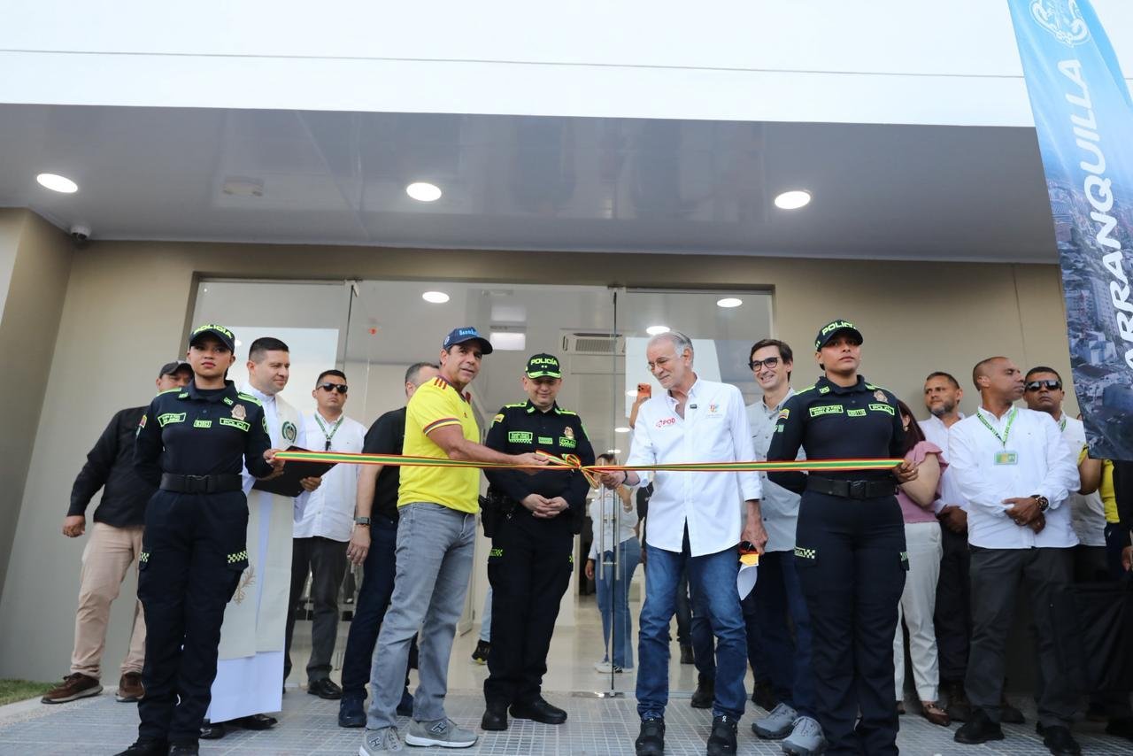 Más seguridad para el suroriente de Barranquilla con la Megaestación de Policía Rebolo