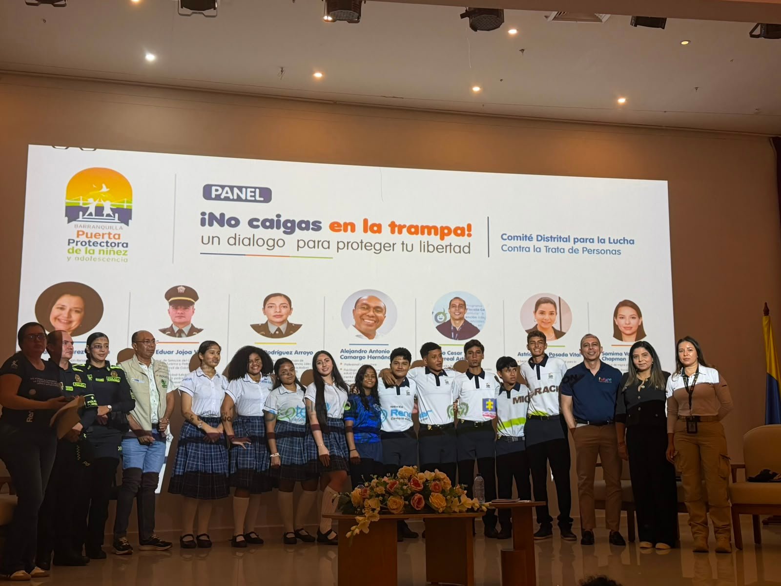 Barranquilla conmemoró el Día Mundial contra la Trata de Personas