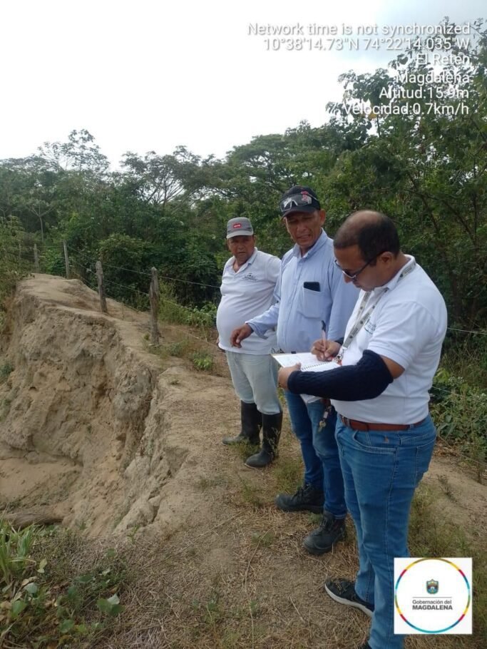 $15 mil millones para intervenir puntos críticos por lluvias en el Magdalena