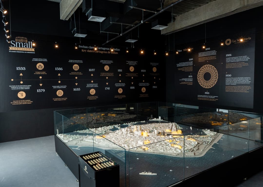 La Serrezuela expone majestuosa maqueta a escala de Cartagena: un homenaje a su historia y su cultura