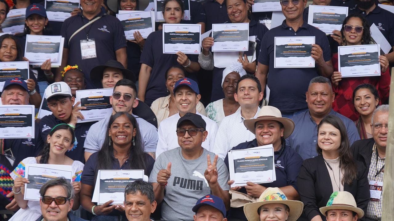 1a cohorte del diplomado de MinCIT, Fontur y Fundación Panaca se graduó en Turismo Rural Sostenible