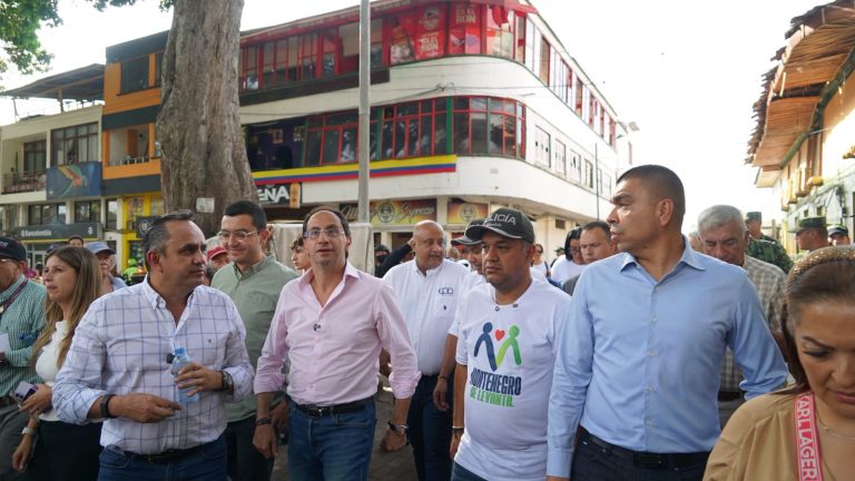 Visita del gobierno nacional al Quindío.