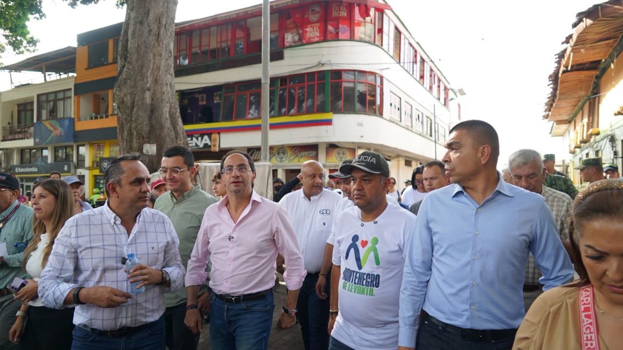 Visita del gobierno nacional al Quindío.