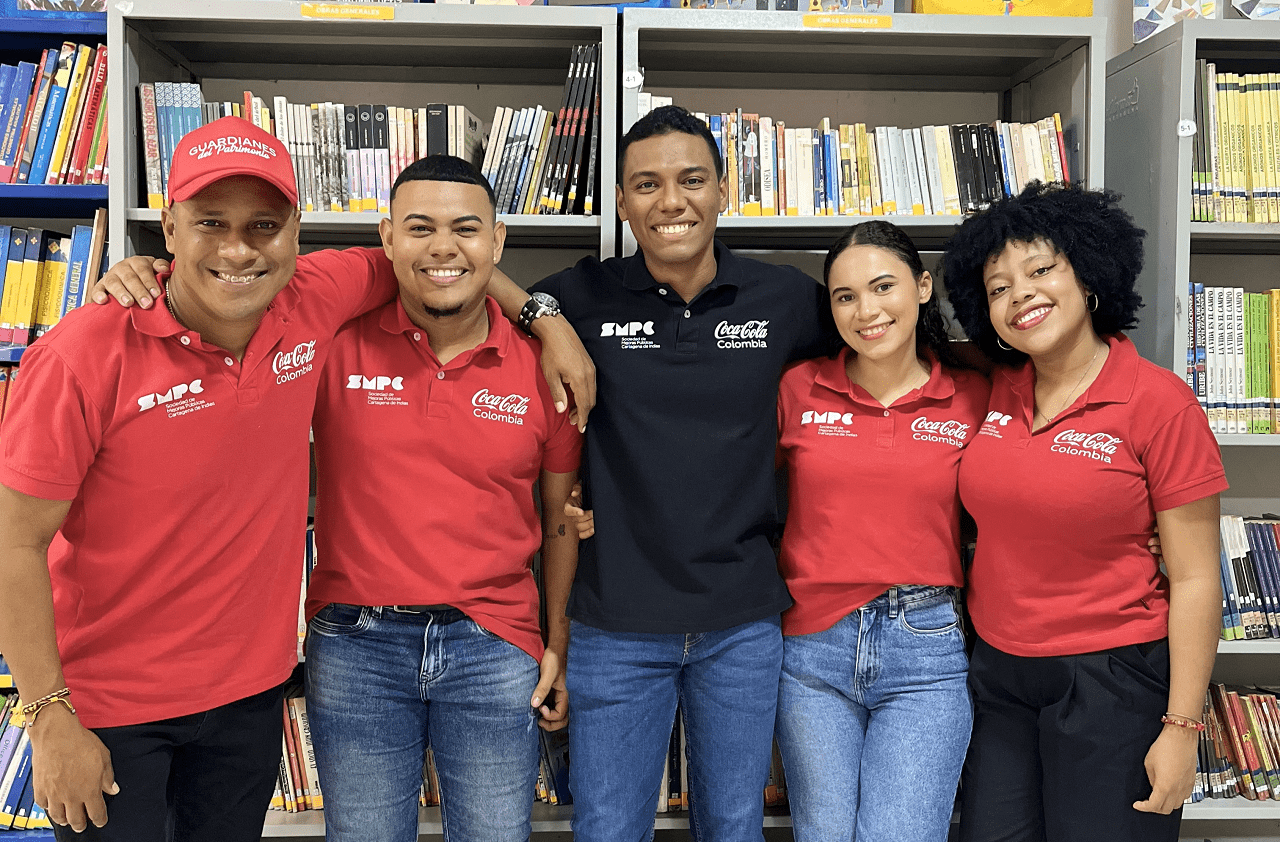 Coca-Cola Colombia y Sociedad de Mejoras Públicas de Cartagena se unen por la cultura ciudadana y el patrimonio de la ciudad