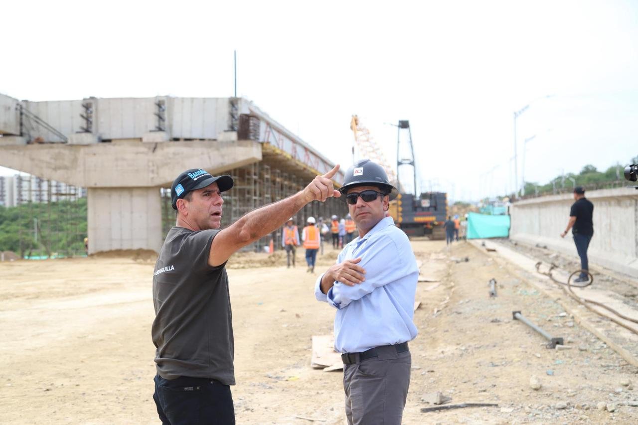 ¡El intercambiador vial de la Circunvalar ya tiene forma!: alcalde Char