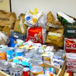 Ayudas recolectadas para afectados por el terremoto.