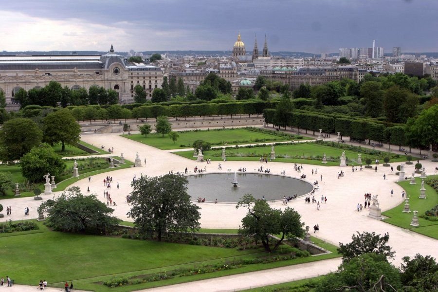 Los jardines de Las Tullerías