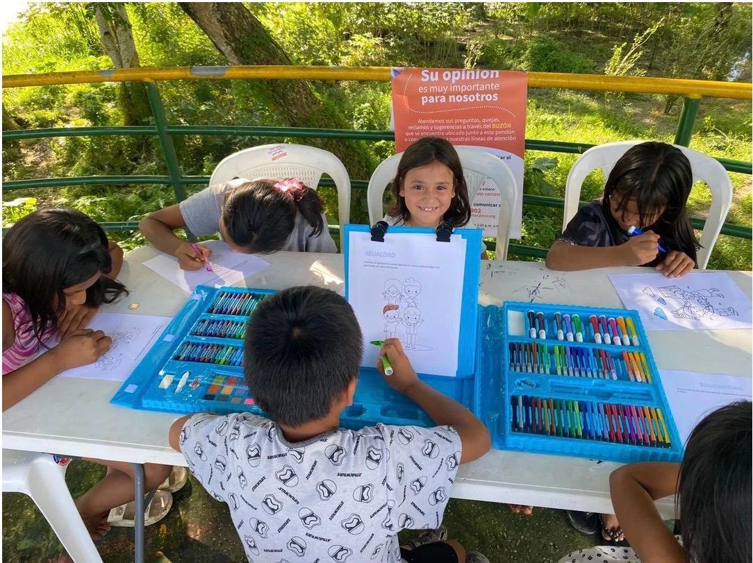 Arte y valores que fortalecen la convivencia de la niñez en Leticia