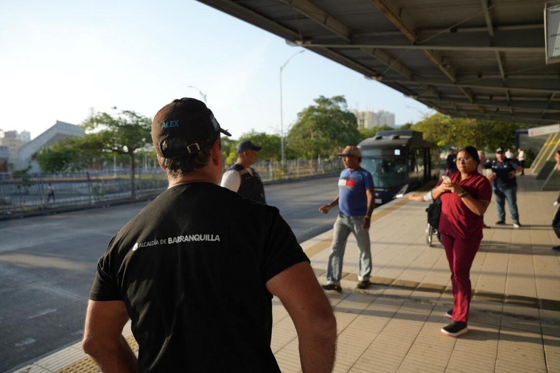 8 nuevos buses de Transmetro ruedan por Barranquilla