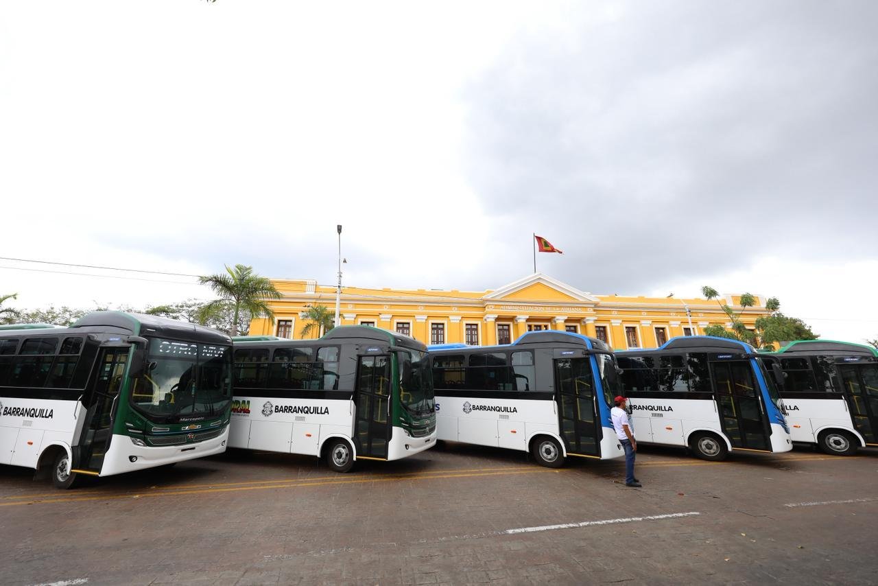 Cambia la flota del Transporte Público Colectivo en Barranquilla