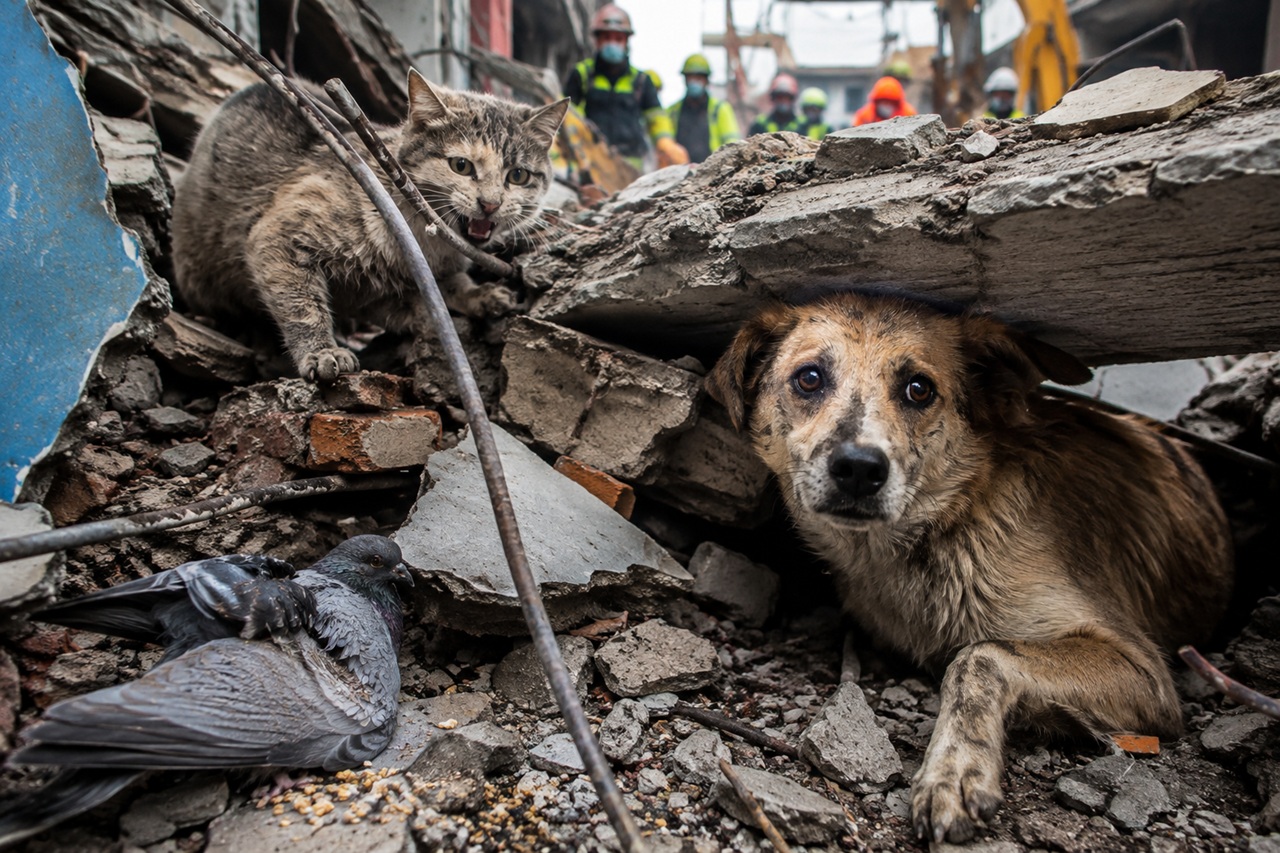 Cuando la tierra tembló en Colombia, ¿quién salvó a los animales?
