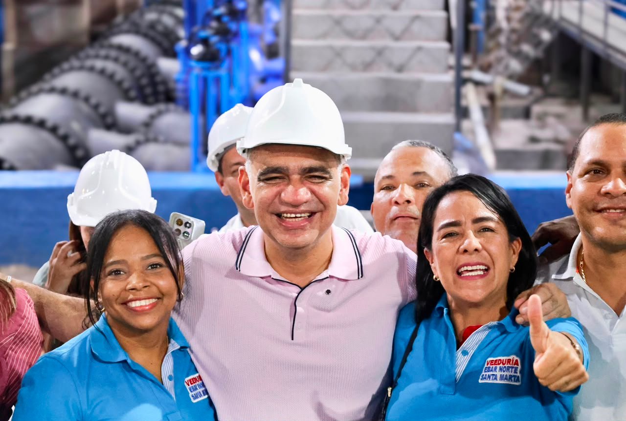 Santa Marta recibe la Ebar Norte y avanza hacia la planta desalinizadora