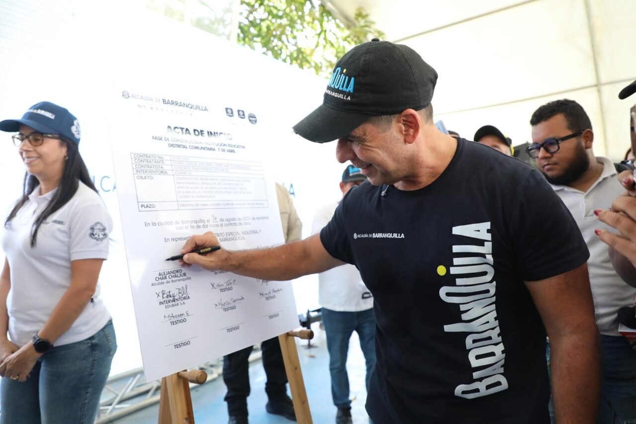 Con inversión de $20 mil millones, barrio 7 de abril tendrá nuevo colegio: alcalde Char