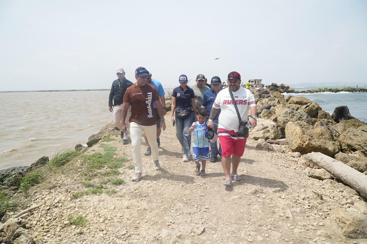 El Tajamar Occidental de Barranquilla se encuentra con el Río y el Mar allá donde las horas se unen a Bocas de Ceniza