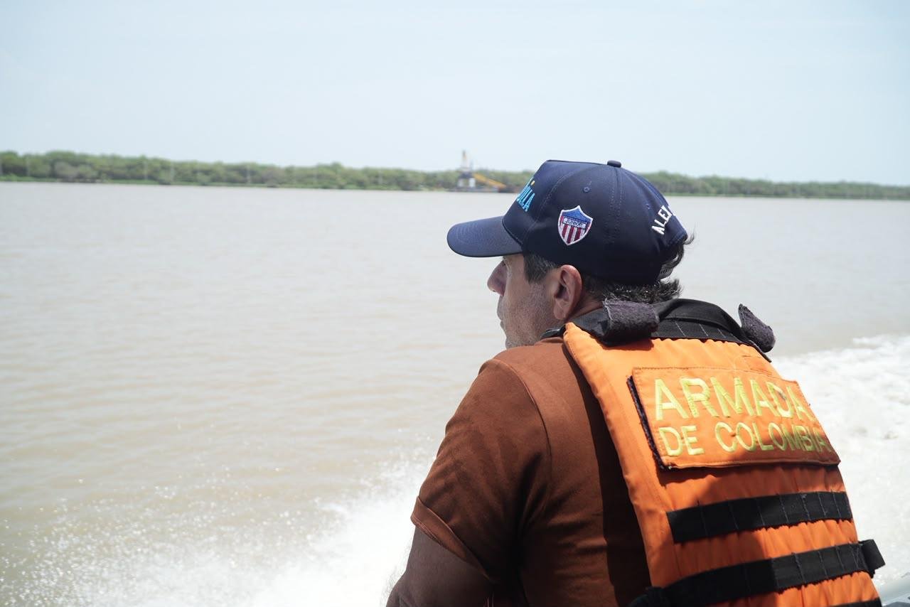 El Tajamar Occidental de Barranquilla se encuentra con el Río y el Mar allá donde las horas se unen a Bocas de Ceniza