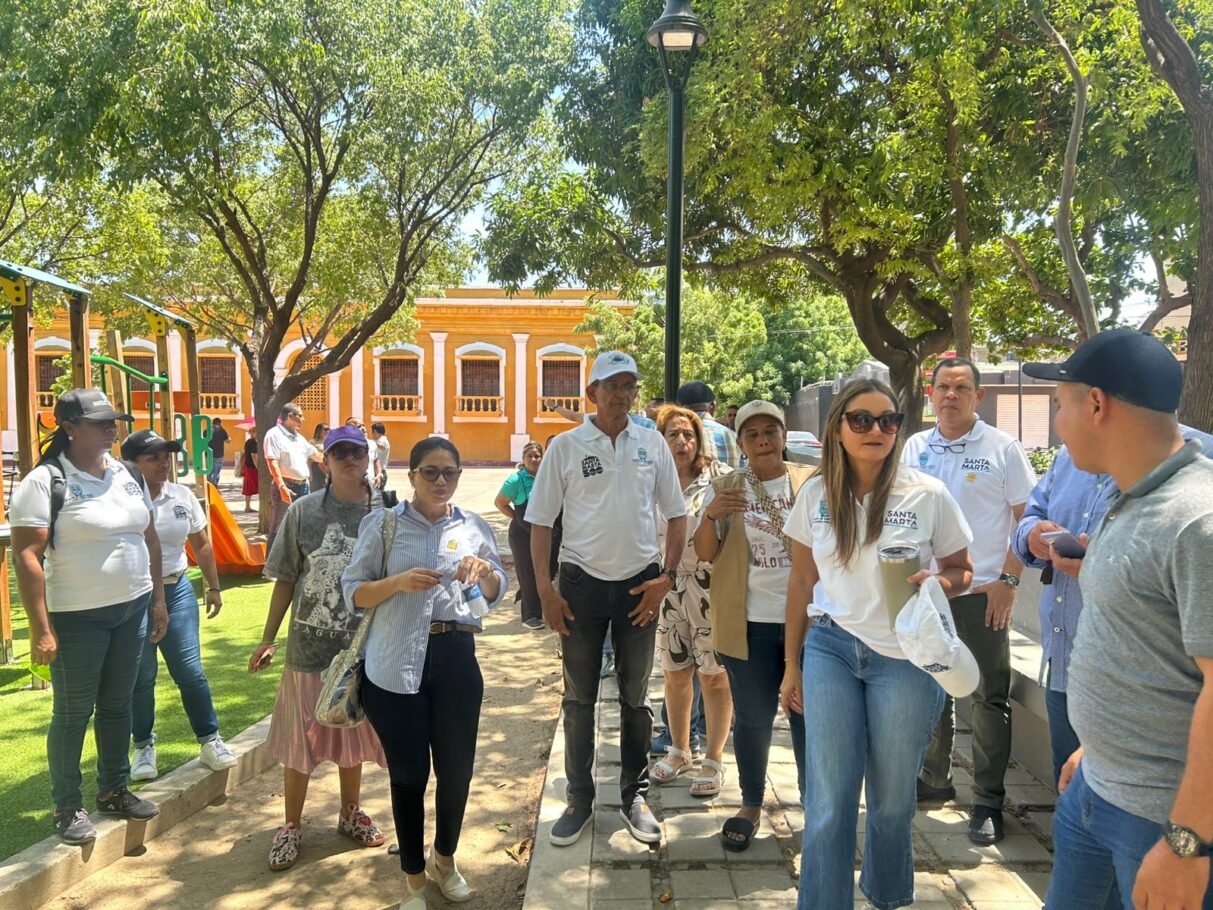 Será restaurado el Parque San Miguel del Centro Histórico de Santa Marta