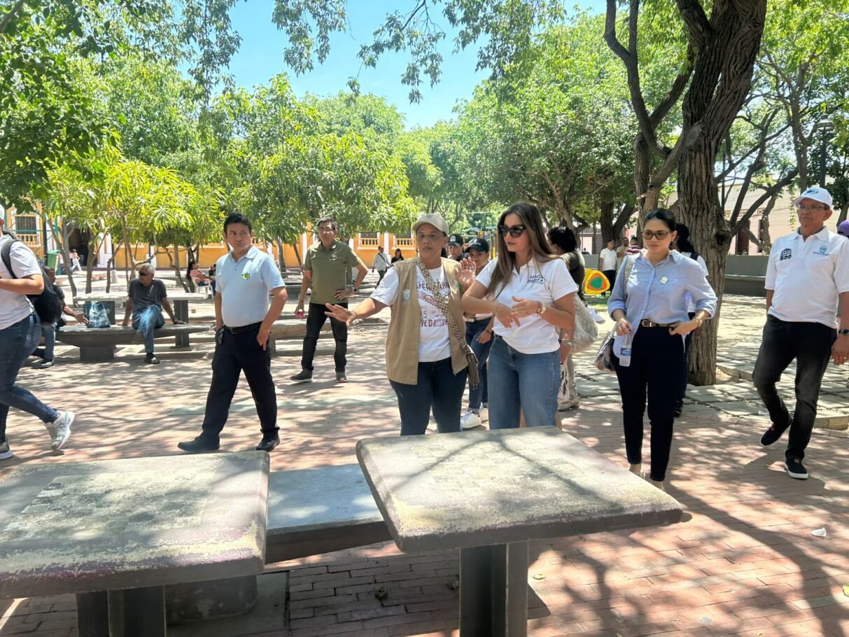 Será restaurado el Parque San Miguel del Centro Histórico de Santa Marta