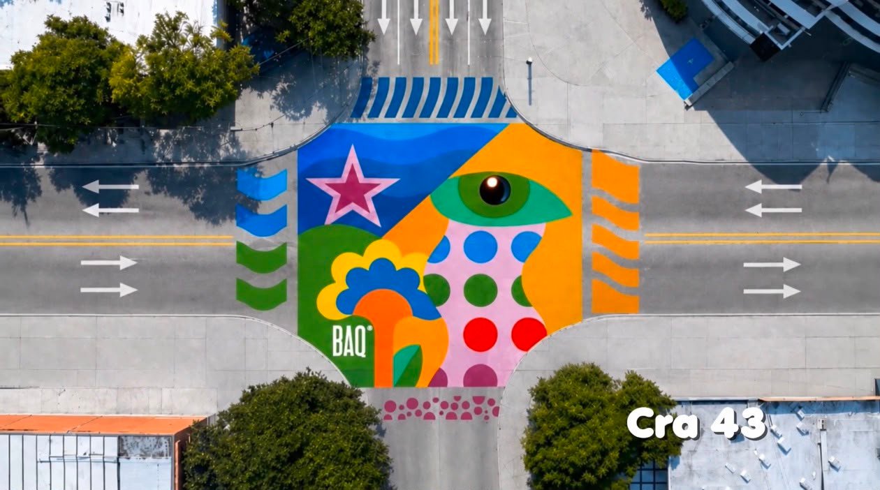 Comienza transformación artística de la calle 72 inspirada en Shakira