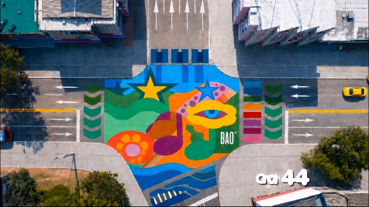 Comienza transformación artística de la calle 72 inspirada en Shakira