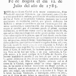 A propósito: Un terremoto dio origen al periodismo en Colombia