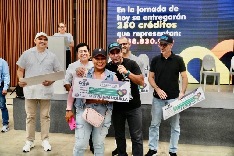 250 créditos nuevos a microempresarios y emprendedores de Barranquilla