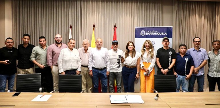 Alcaldía firma convenio con Mercosur para impulsar proyectos estratégicos de Barranquilla