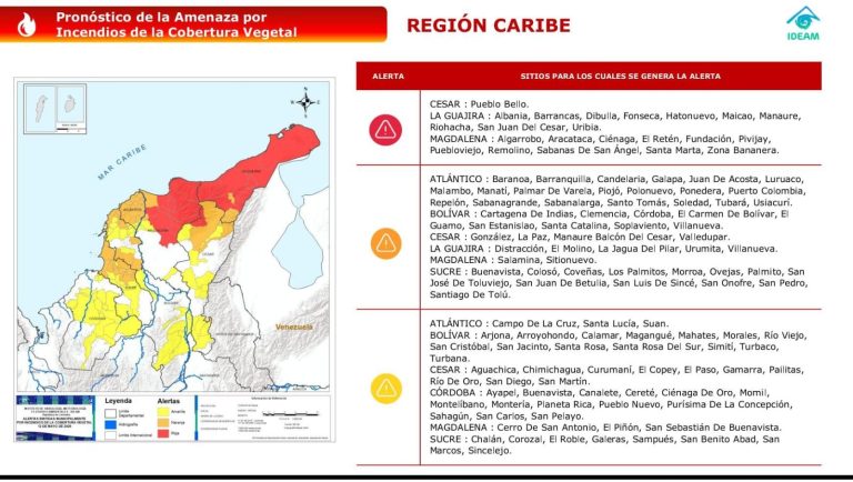 Alerta Roja en Santa Marta por amenaza de incendios forestales