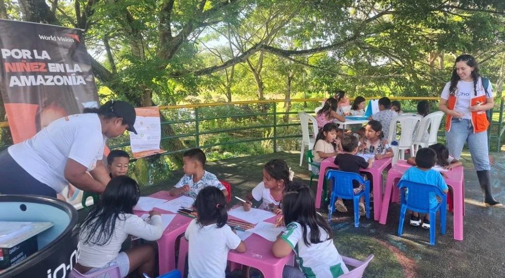 Arte y valores que fortalecen la convivencia de la niñez en Leticia