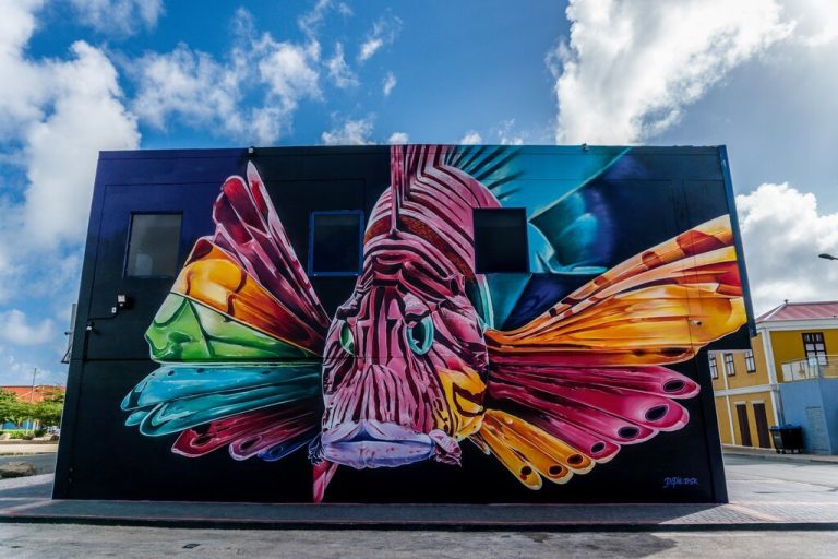 Aruba: murales artísticos de San Nicolás