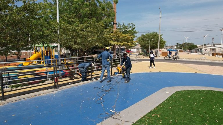Avanzan las obras de la 2a fase del parque lineal del Malecón de Rebolo