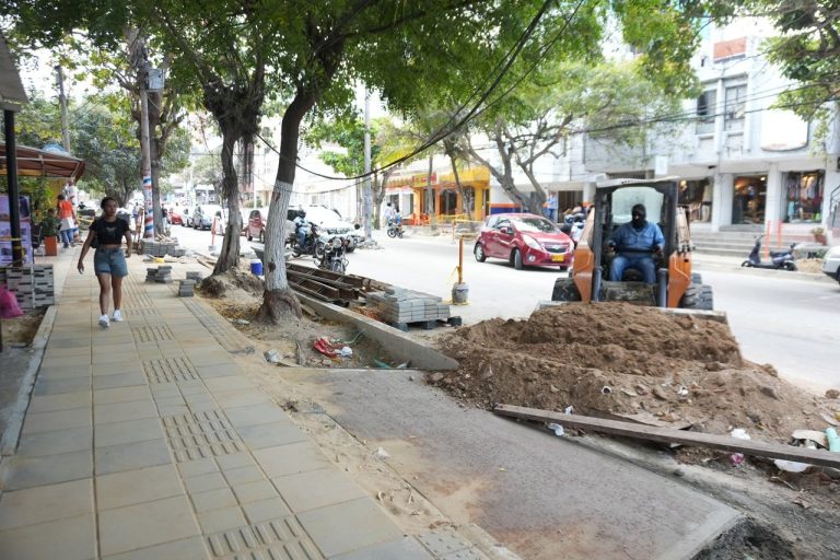 Barranquilla: hacia una vía más inclusiva avanzan las obras de la calle 72