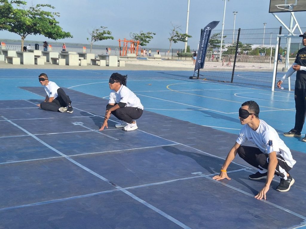 Barranquilla se la juega por la inclusión: el goalball, para mirar el mundo con otros ojos
