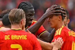 Bélgica se divierte con 5-0 sobre Túnez en amistoso premundialista