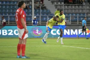 Brasil vence 3-0 a Chile en el Suramericano Sub 20