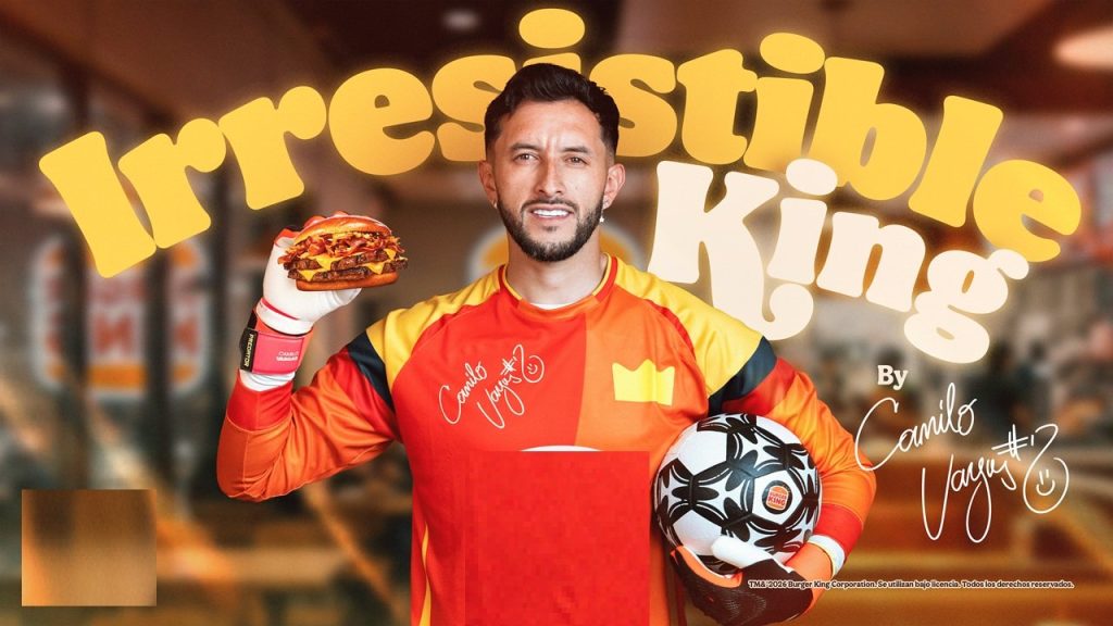 ¡Camilo Vargas, el muro indomable, es el fichaje estelar de Burger King!