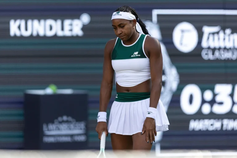 Coco Gauff pierde ante Wang Xinyu en Berlín en su primer partido tras ganar Roland Garros